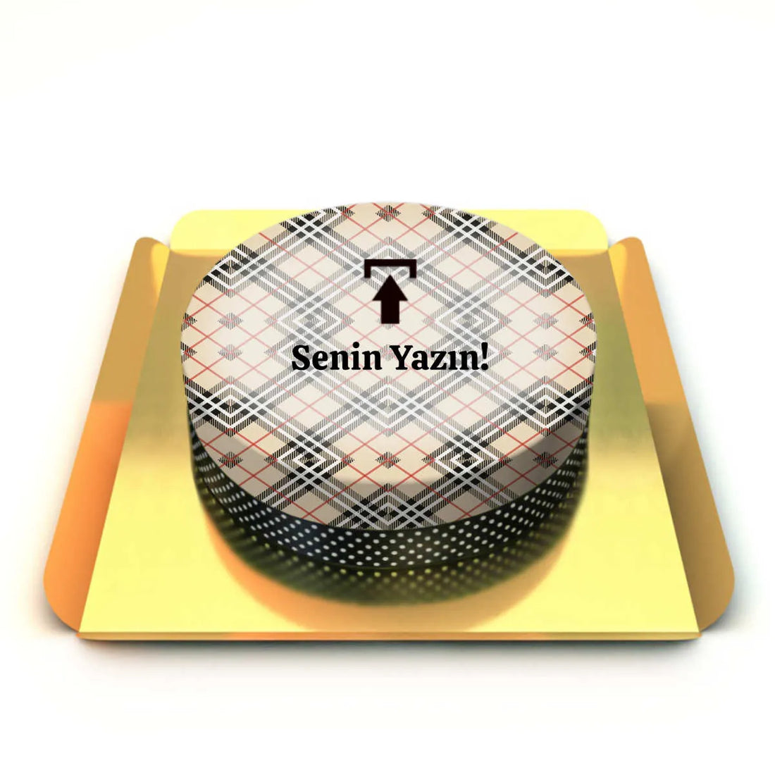 Yazılı Lüks Pasta