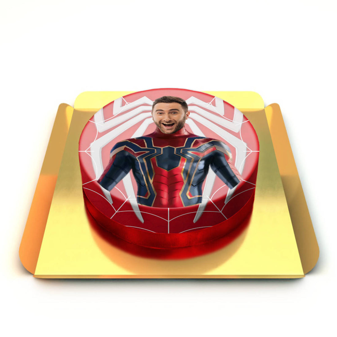 Örümcek Adam Face Pasta