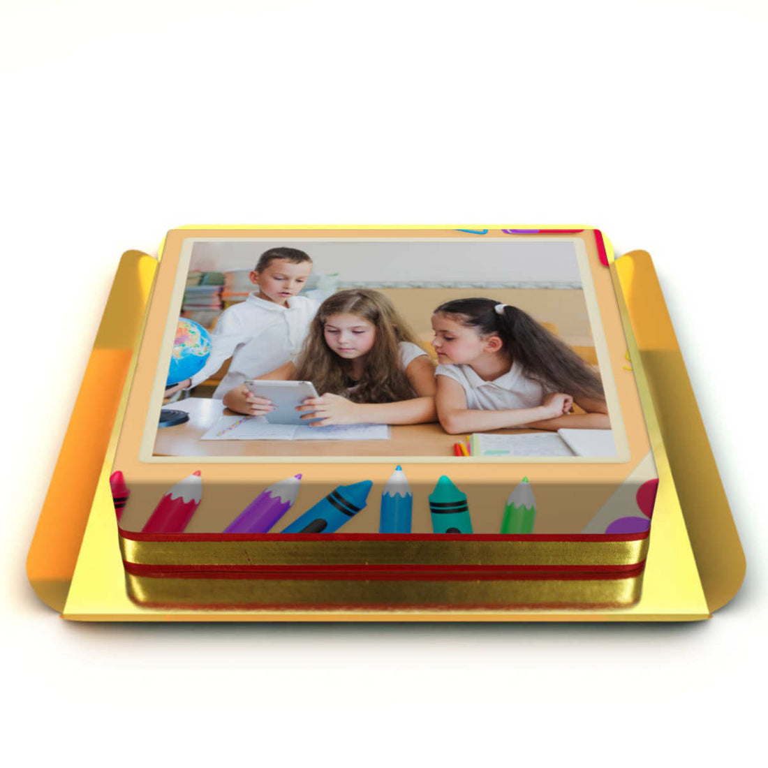 Resimli Öğrenci Pastası