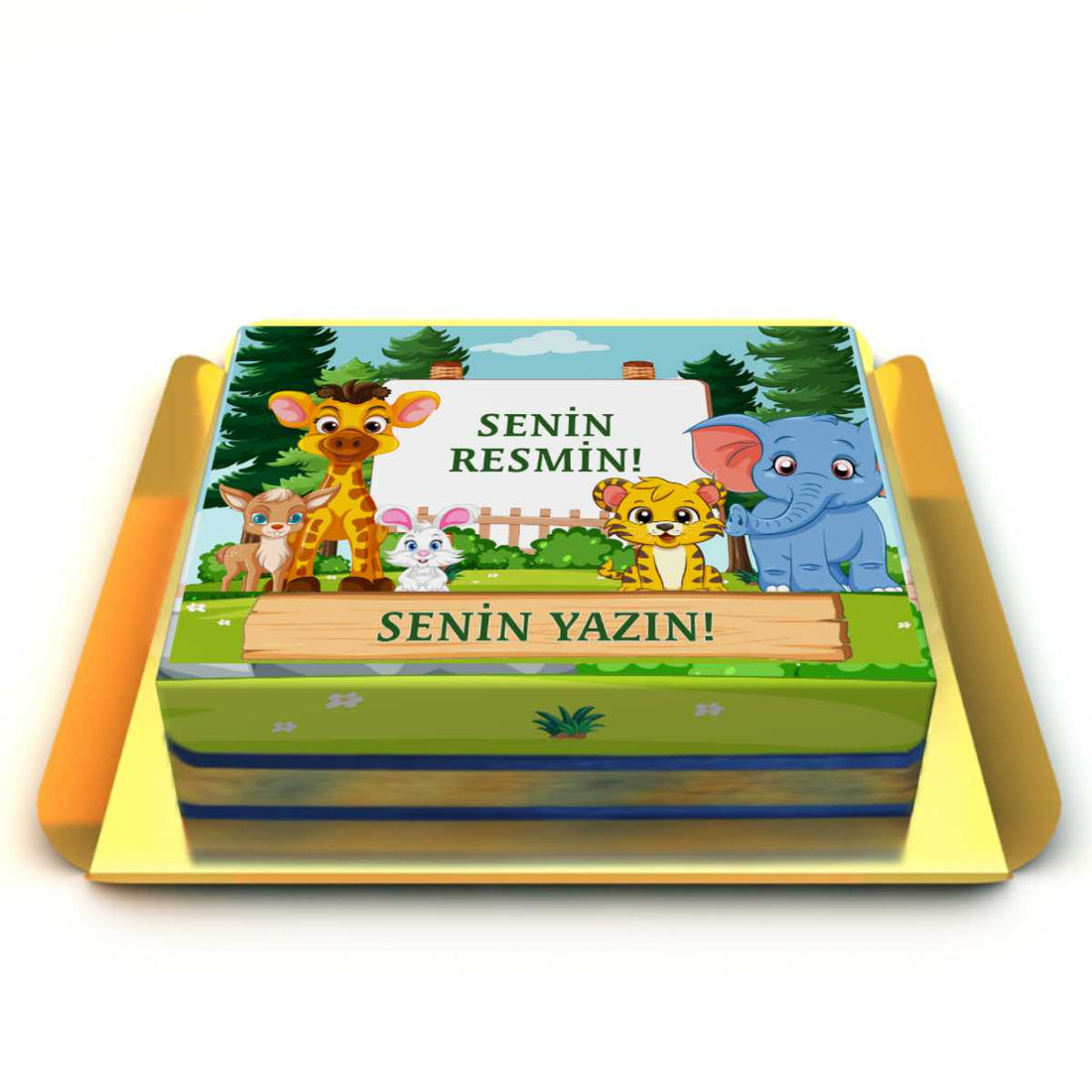 Kişiye Özel Safari Pastası