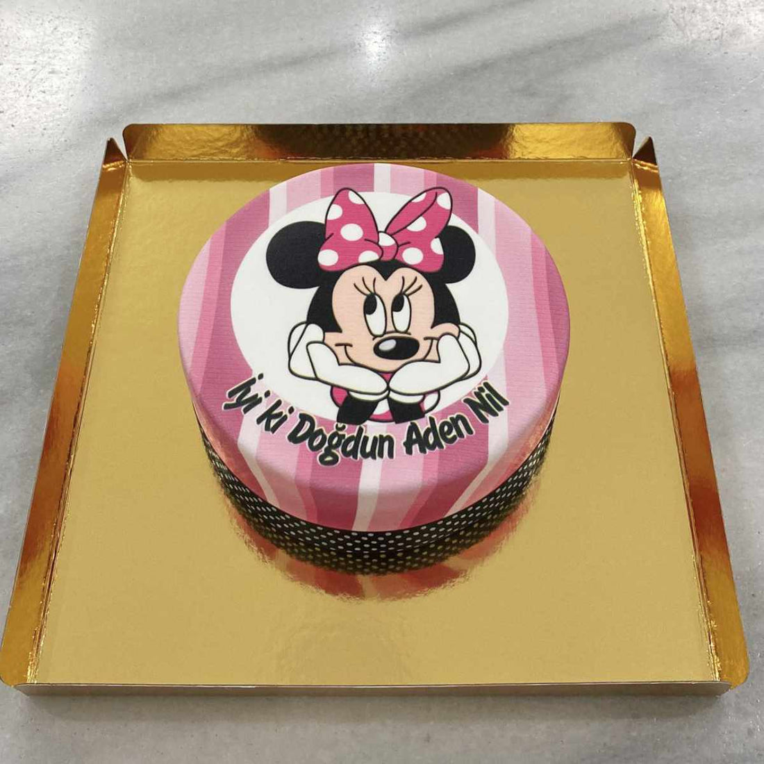 Minnie Mouse Pastası