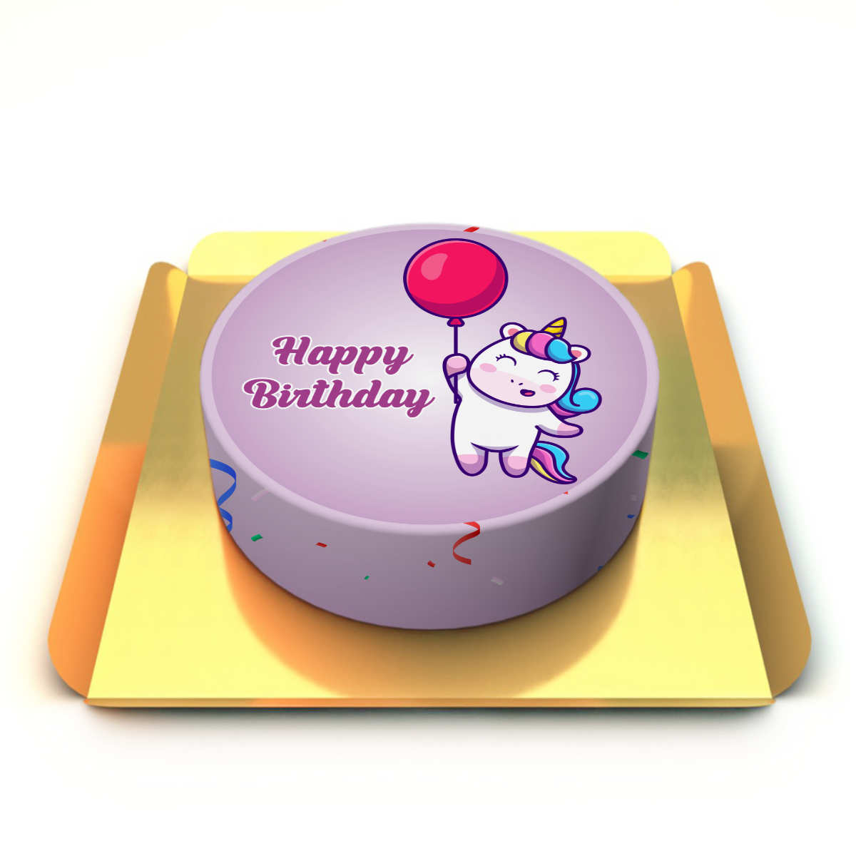 Sevimli Unicorn Pastası