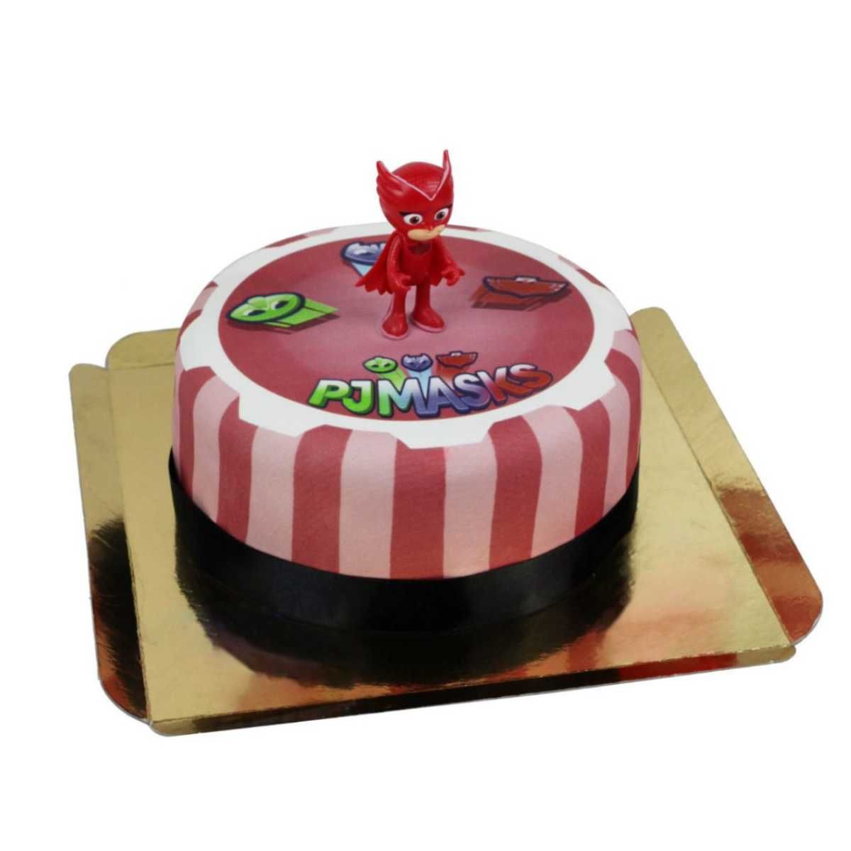 PJ Masks Oyuncaklı Doğum Günü Pastası