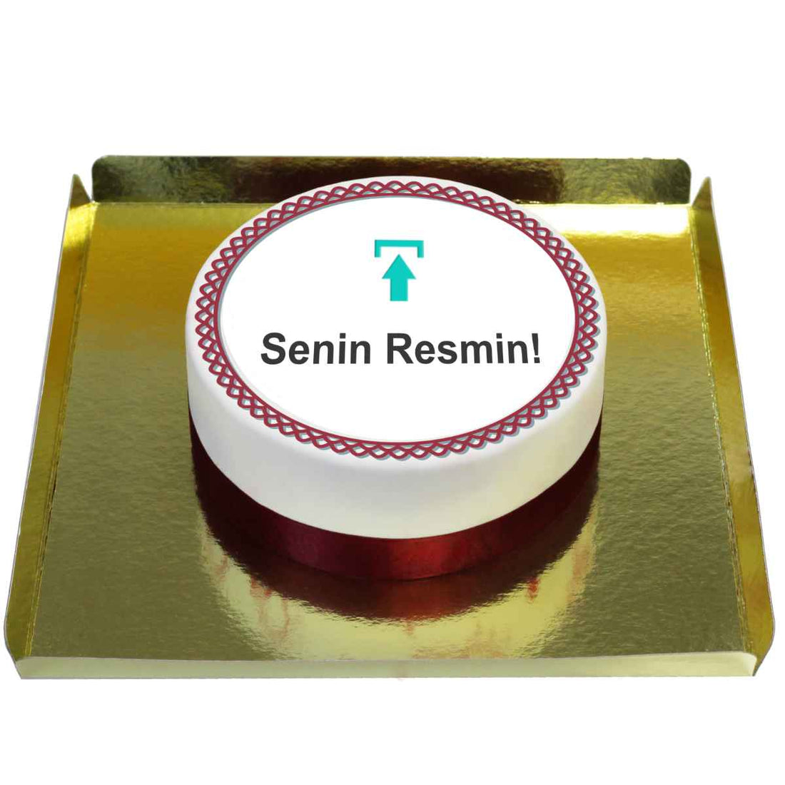 Kişiye Özel Dekorlu Tasarım Butik Pasta