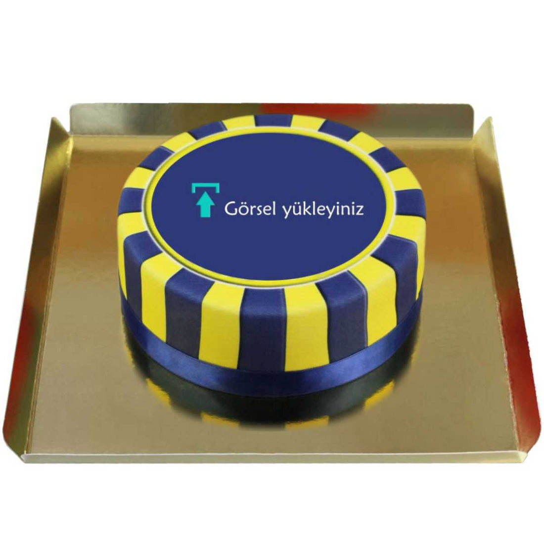 Resimli Fenerbahce Taraftar Pastası