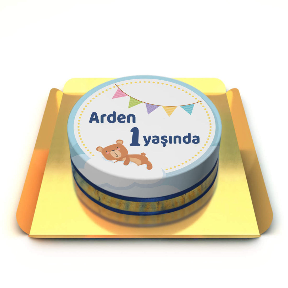 Ayıcıklı Bebek Pastası