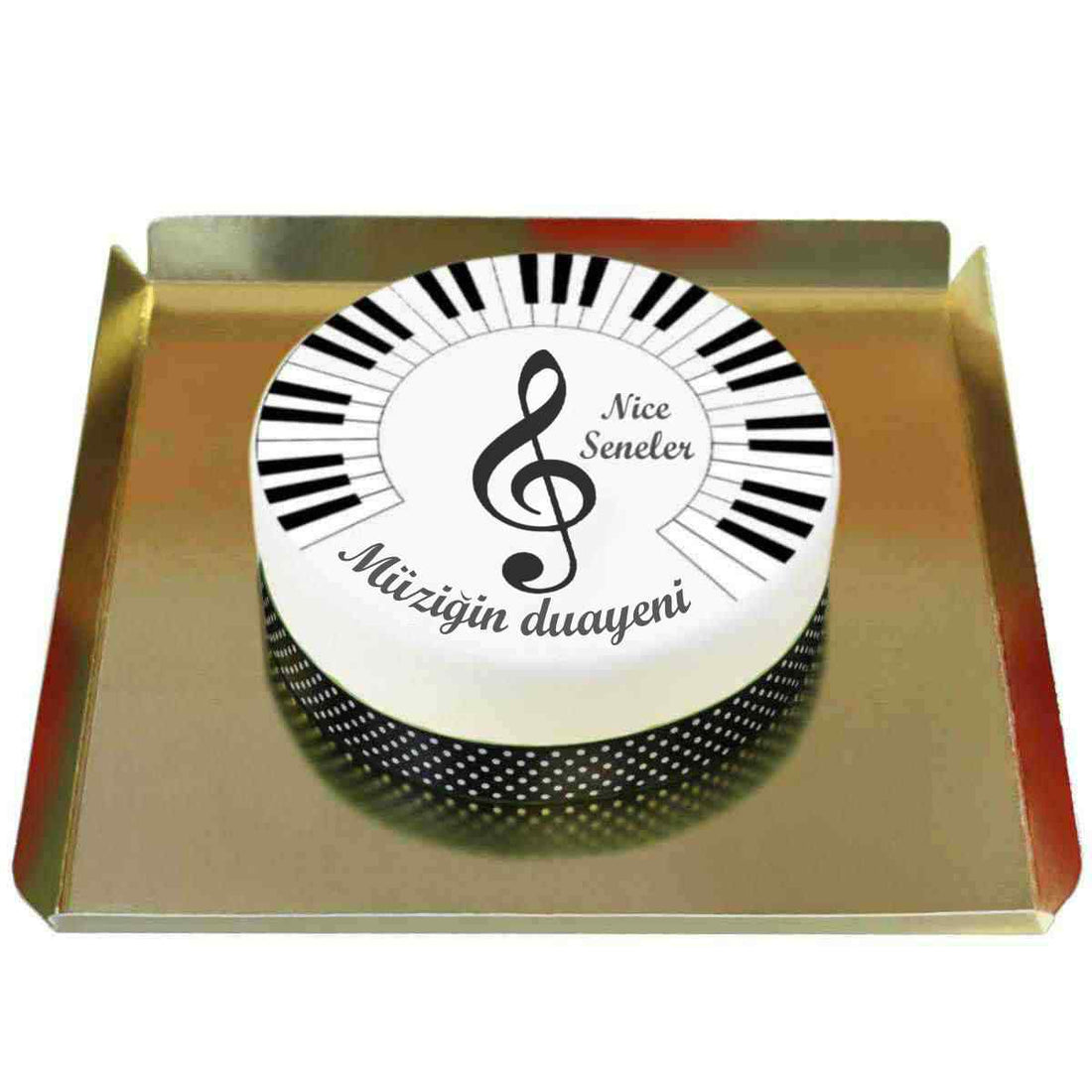 Müziğin Duayeni Tasarım Pasta