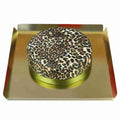 Leopar tasarım pasta