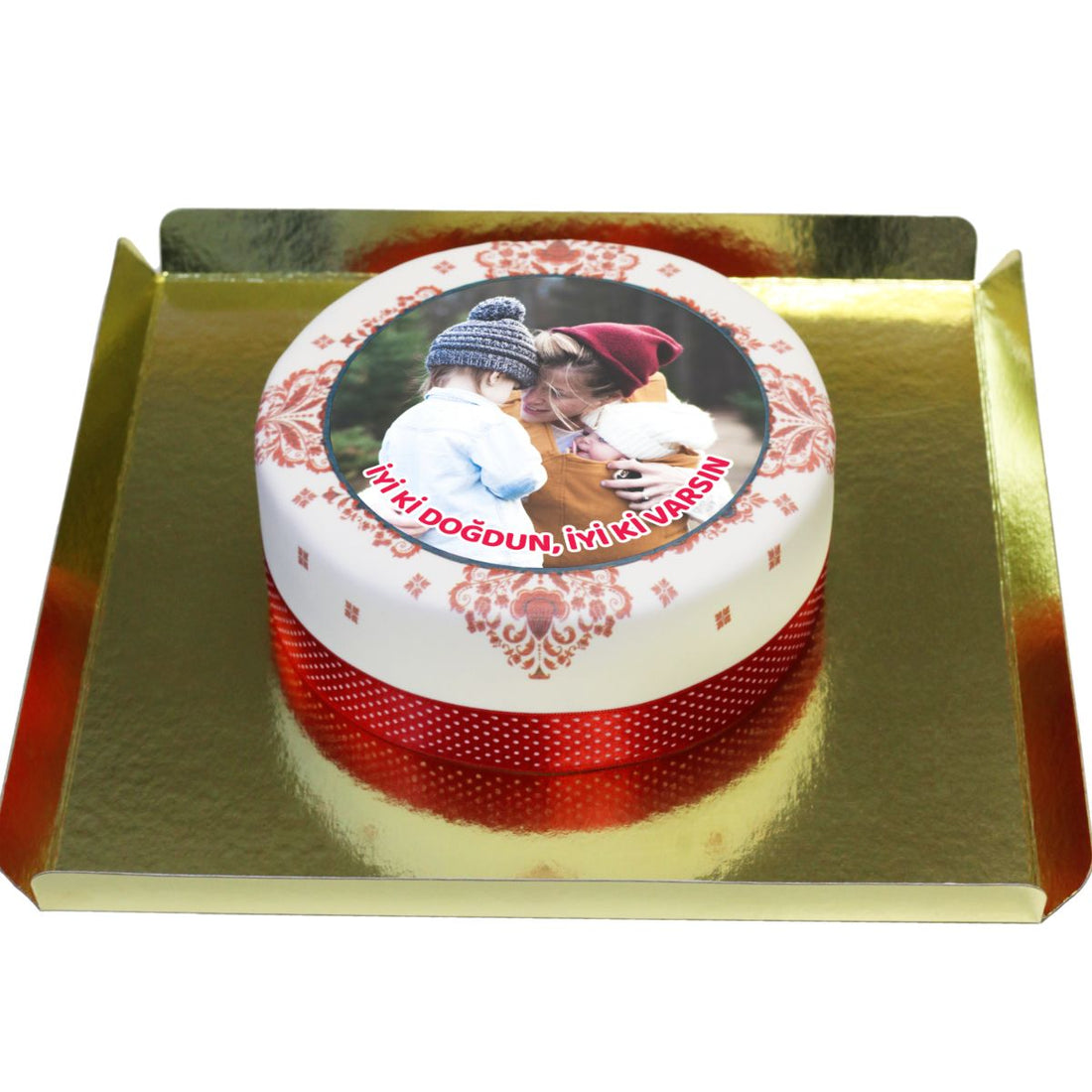 Kişiye Özel Baskılı Doğum Günü Pastası