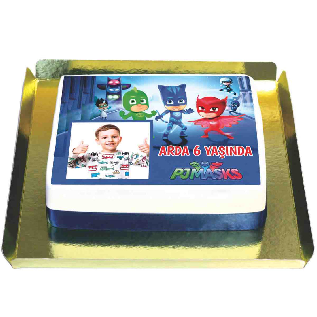 Pj Masks Çocuk Doğum Günü Pastası