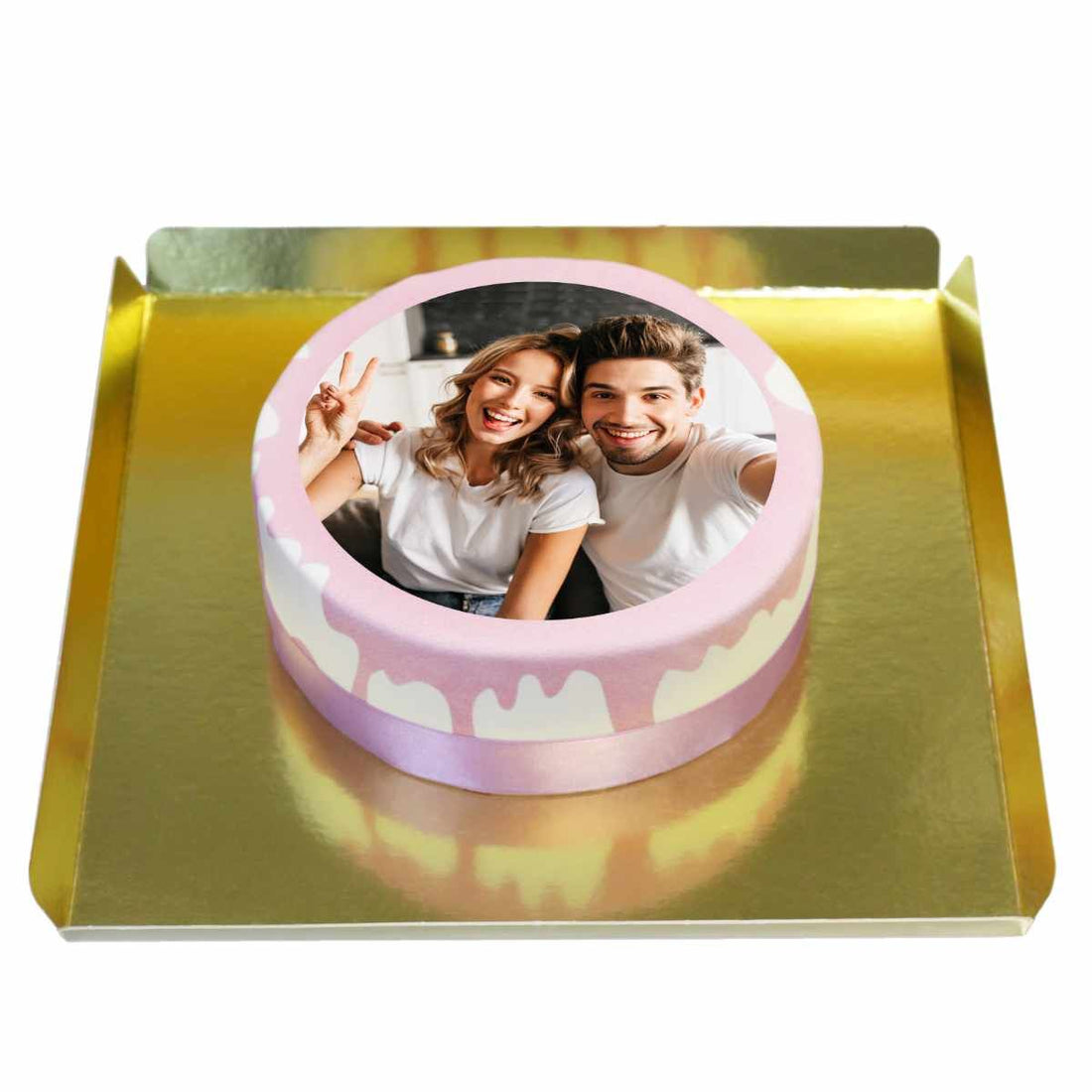 Kişiye Özel Drip Tasarım Pasta