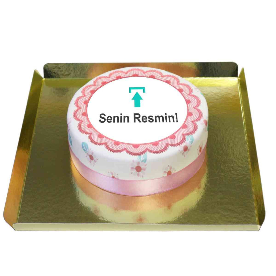 Kişiye Özel Resimli Pasta