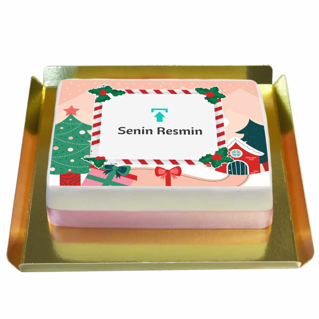 Yılbaşı Tasarım Pasta