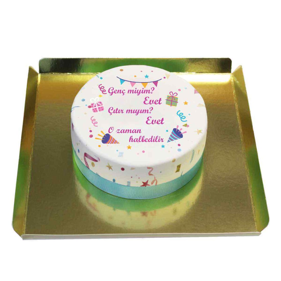 Yazılı Tasarım Pasta