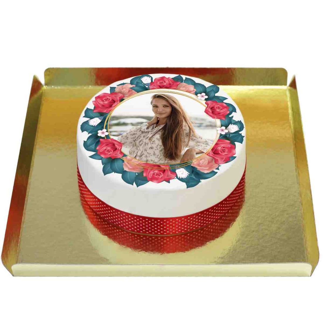 Resimli Tasarım Pasta