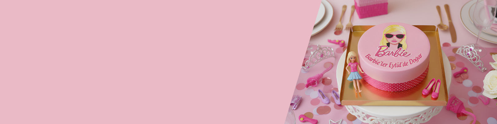 Barbie Tasarım Pasta