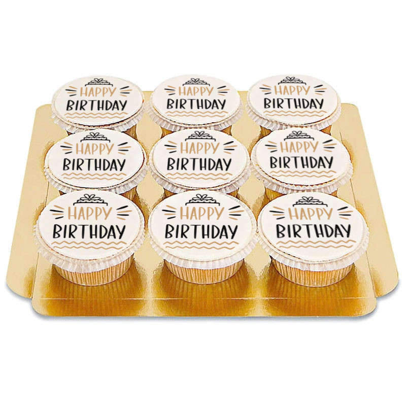 Doğum günün kutlu olsun cupcake