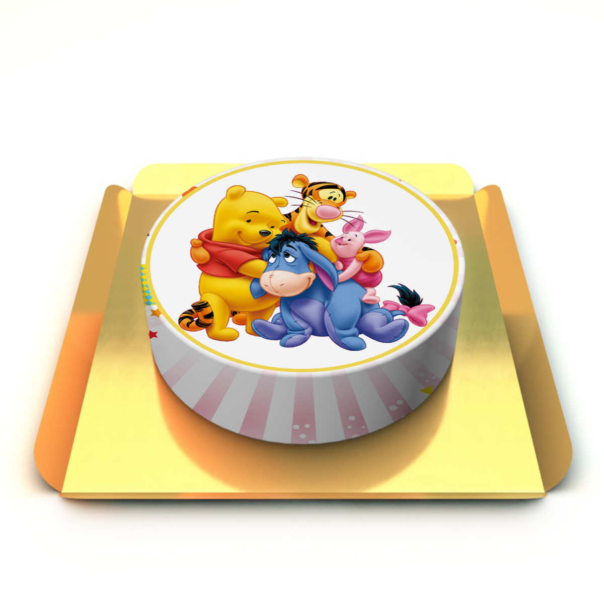 Winnie The Pooh Doğum Günü Pastası