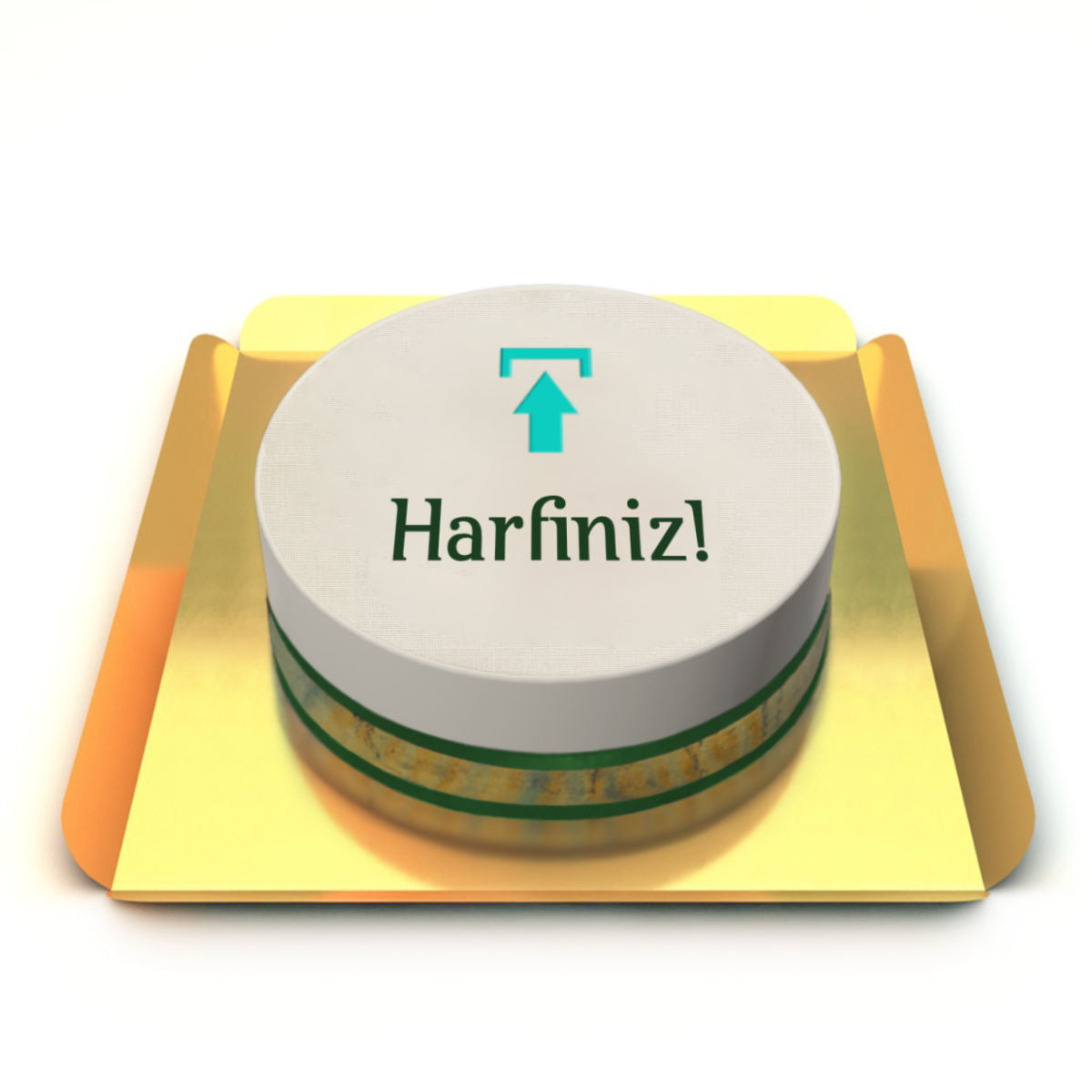 Harf Temalı Kutlama Pastası