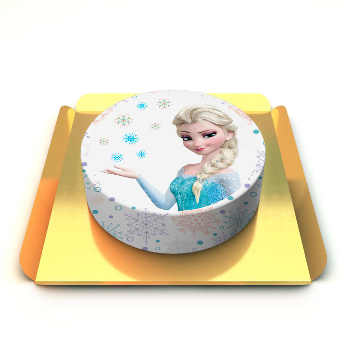 Elsa Tasarımlı Pasta