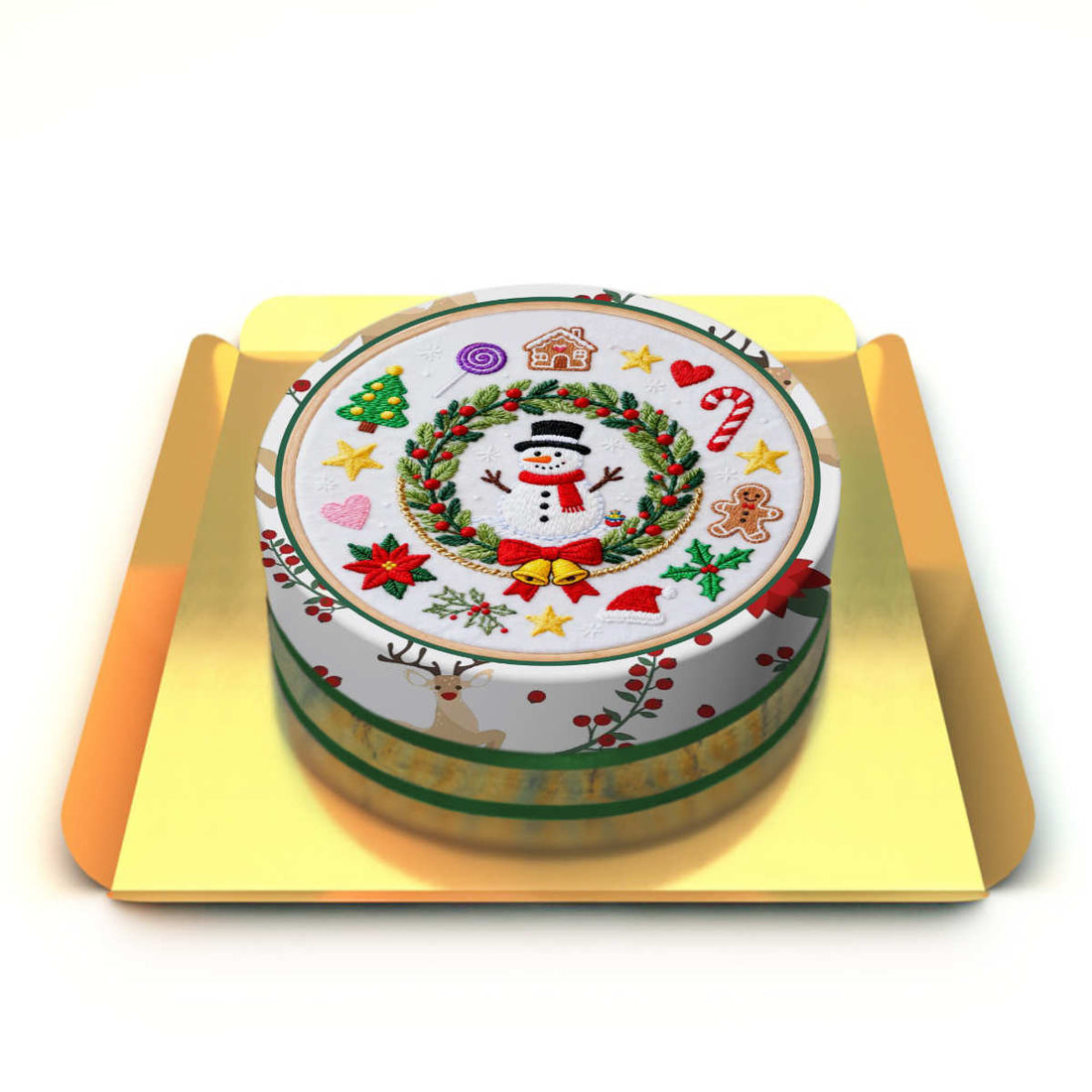 Yılbaşı Ağacı Pastası