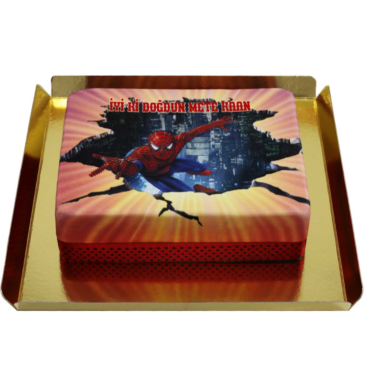 Örümcek adam pastası