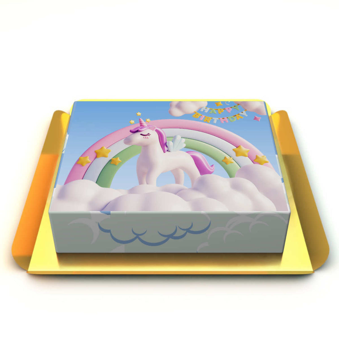 Unicorn Doğum Günü Pastası