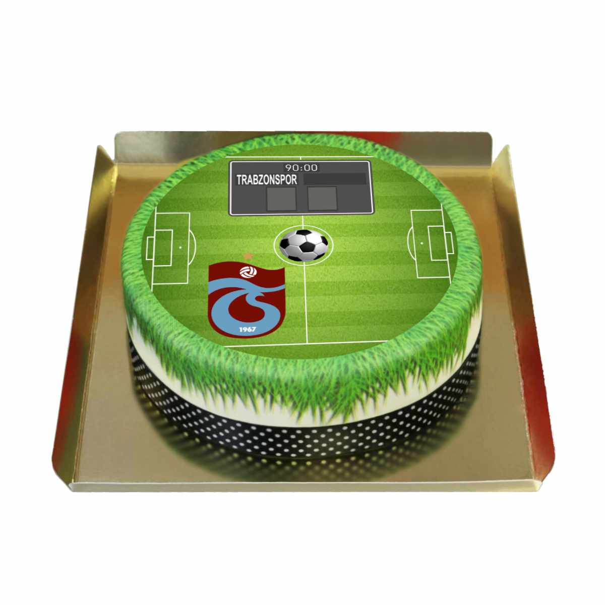 Trabzonspor logolu pasta