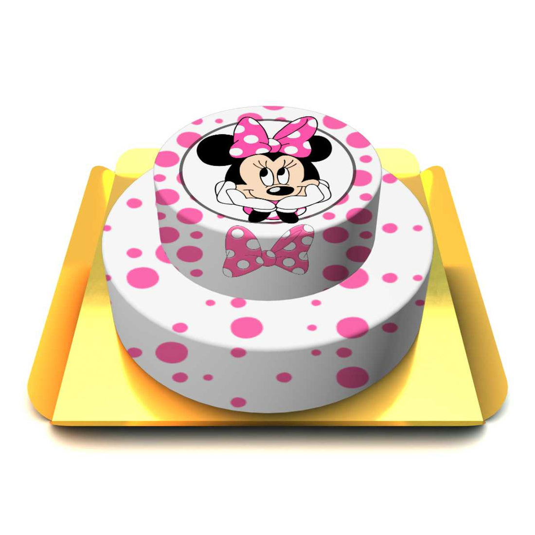 Minnie Mouse Katlı Pasta