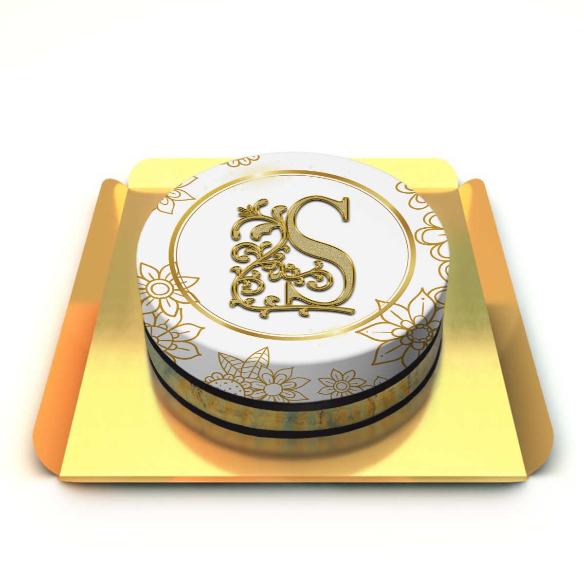 Kişiye Özel Harf Pasta