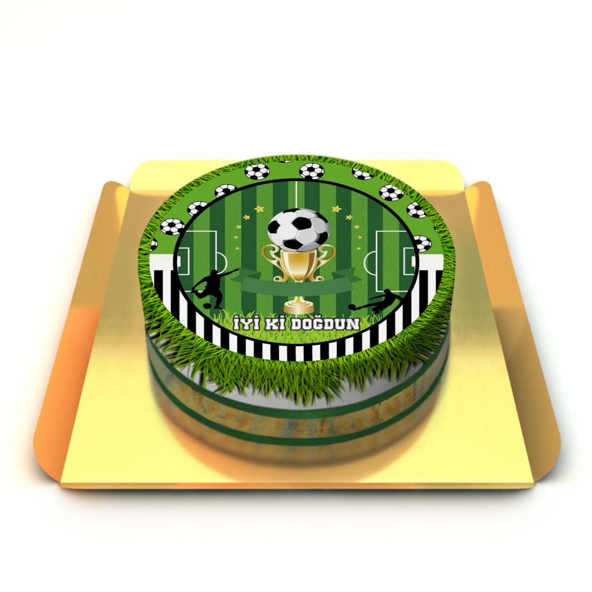 Futbol Sahası Pasta
