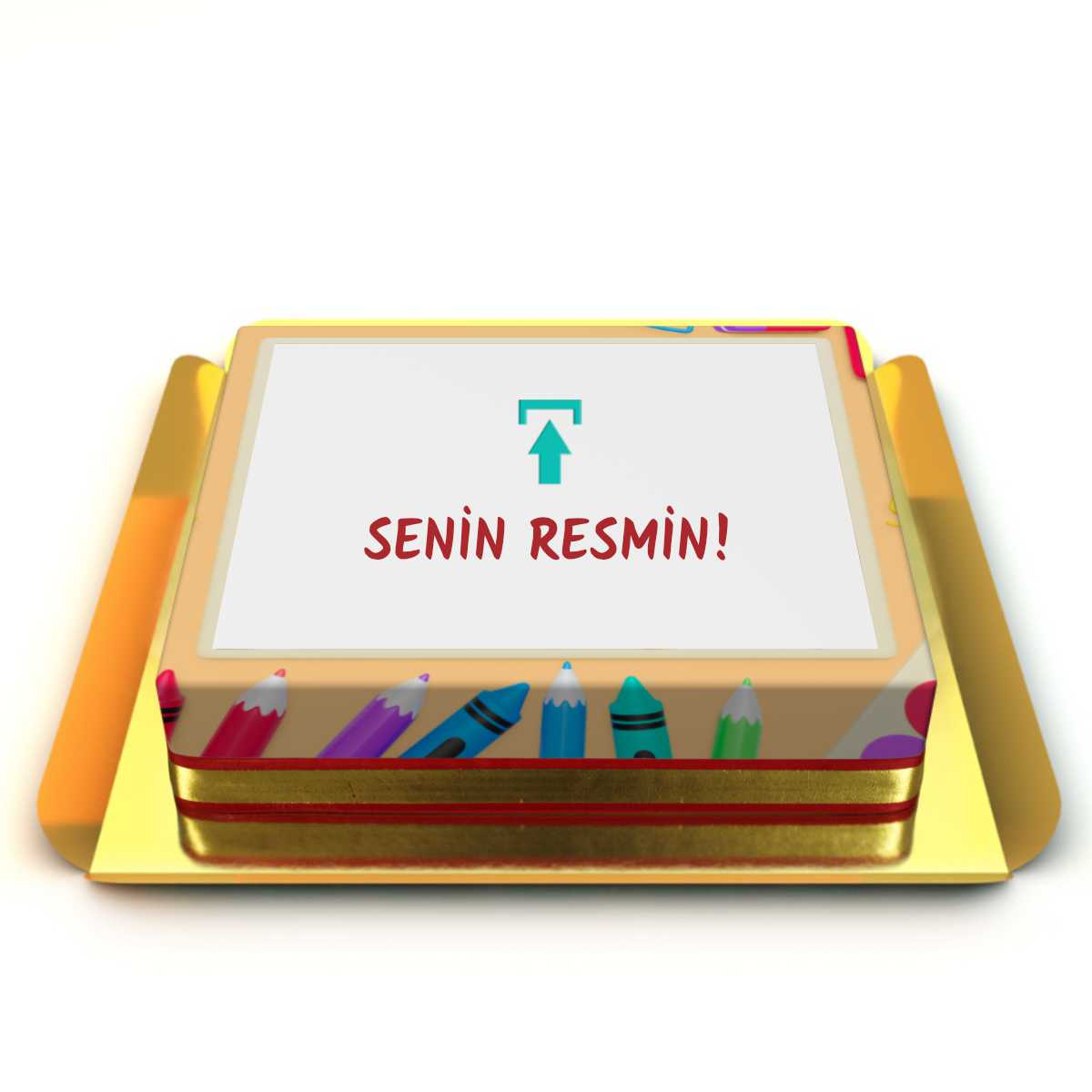 Resimli pasta