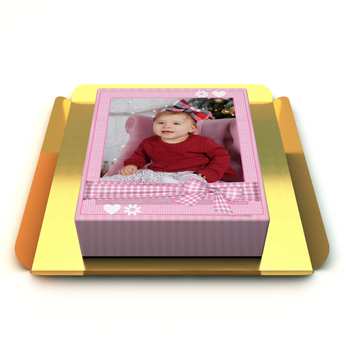 Resimli Kız Çocuk Pastası