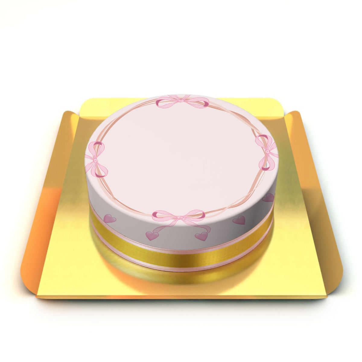 Kurdele Yazılı Pasta