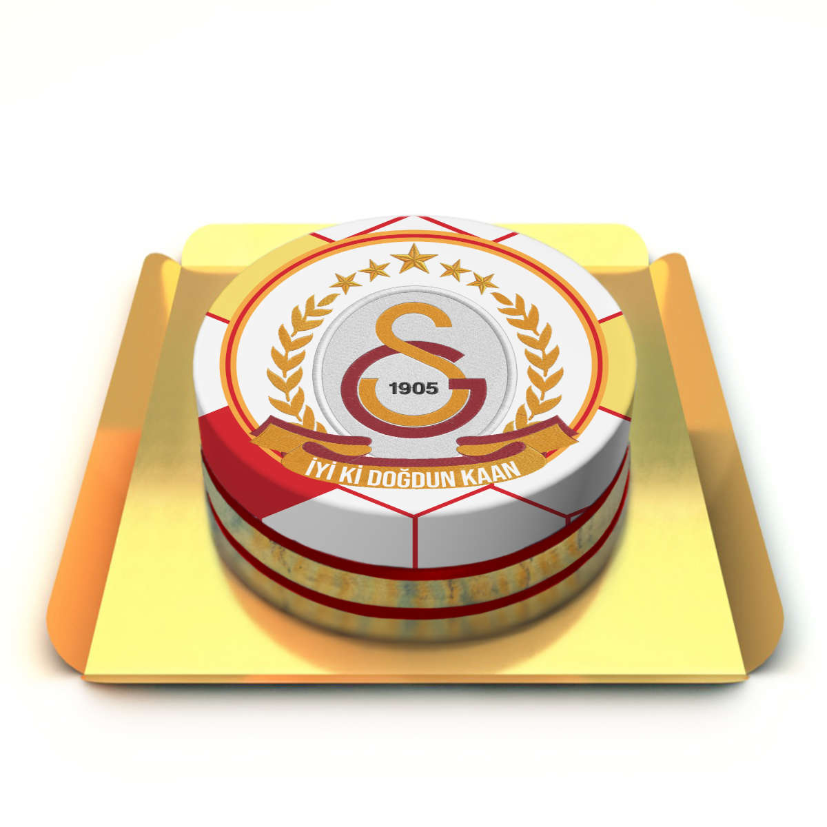 Galatasaray beş yıldızlı pasta