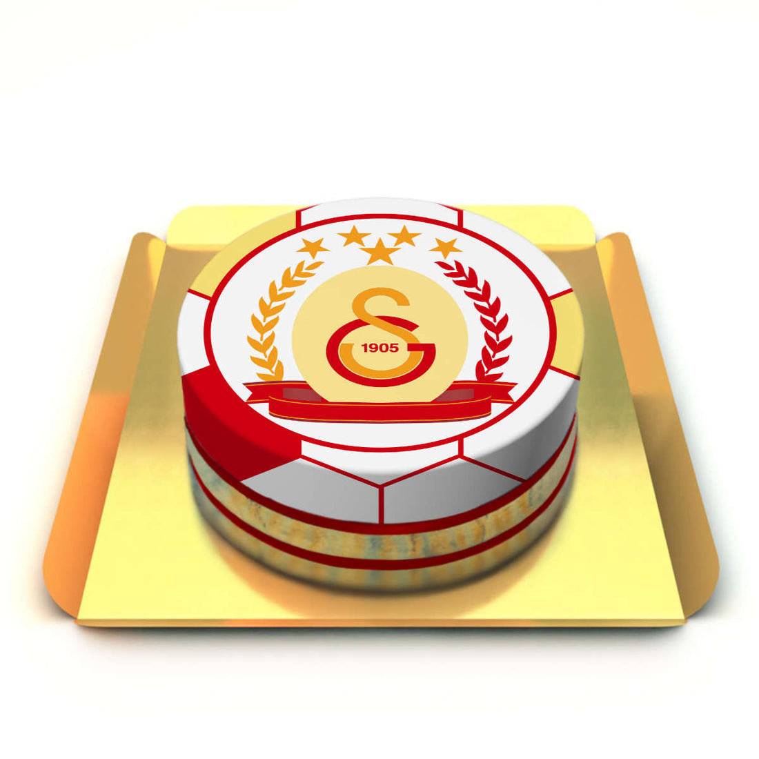 Galatasaray beş yıldızlı pasta