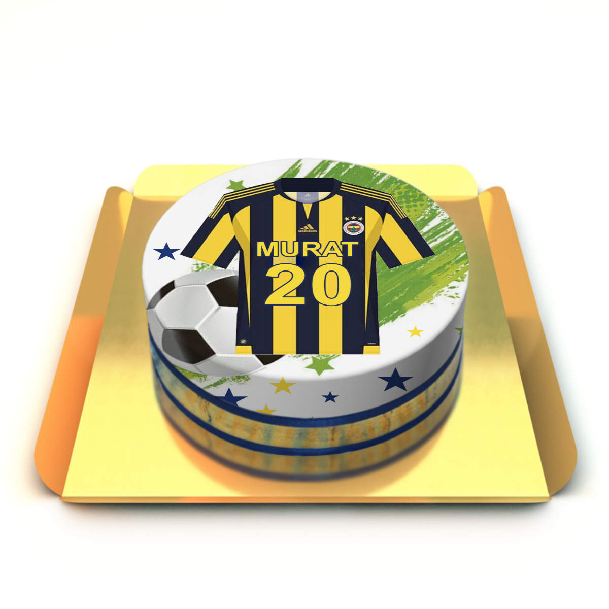 Fenerbahçe forma pasta