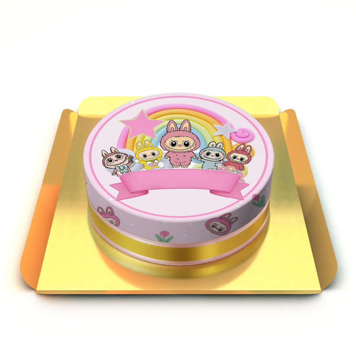 Labubu çocuk pastası