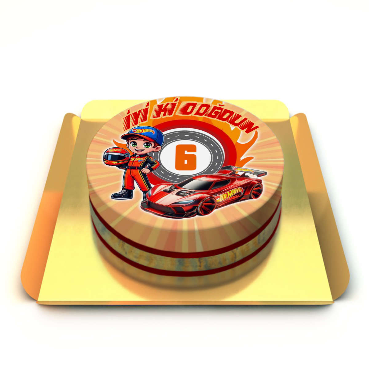 Hot Wheels Resimli Pasta