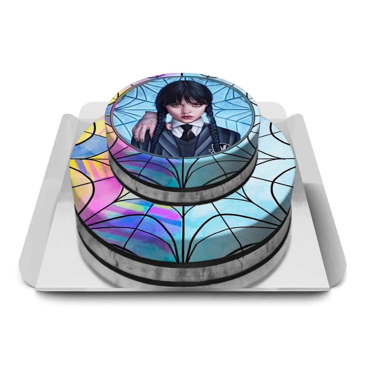 Wednesday İki Katlı Pasta