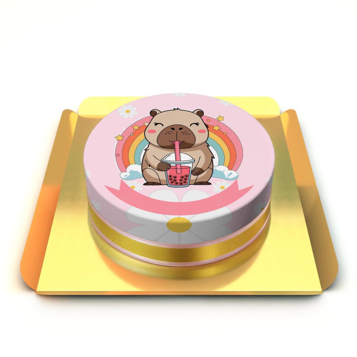 Capybara resimli pasta