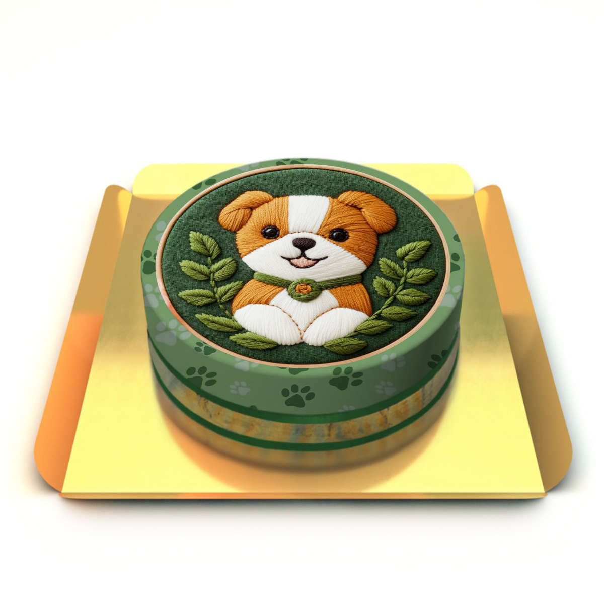 Yavru Köpek Temalı Pasta