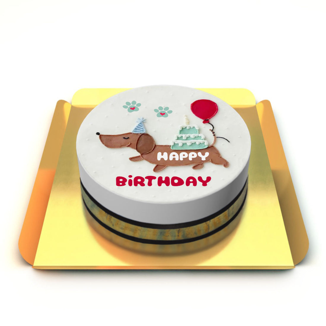 Köpek doğum günü pastası
