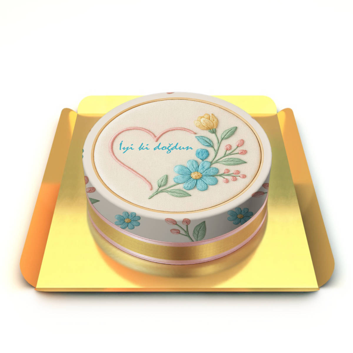 Sevgiliye kalp pasta