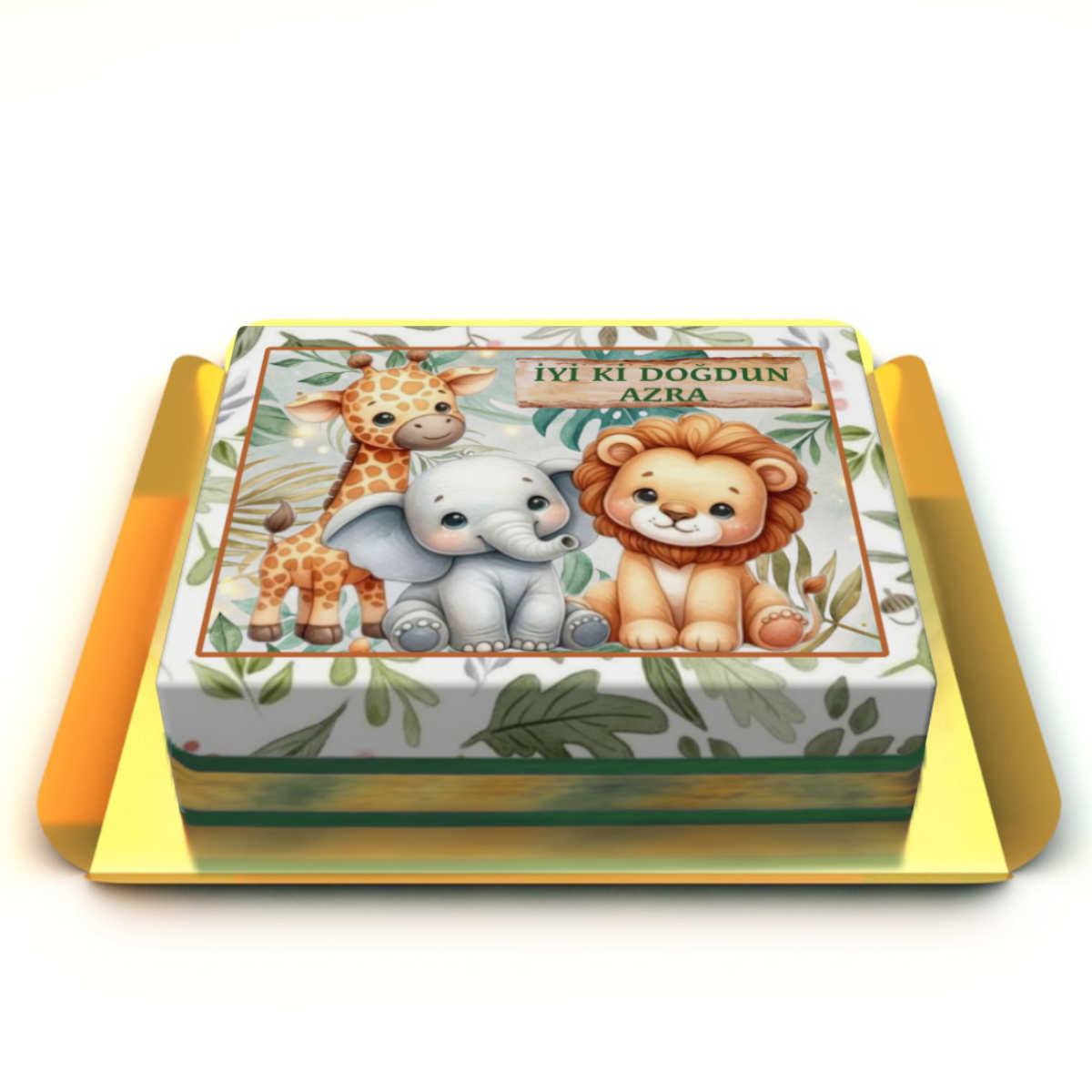 Sevimli Hayvanlar Pasta