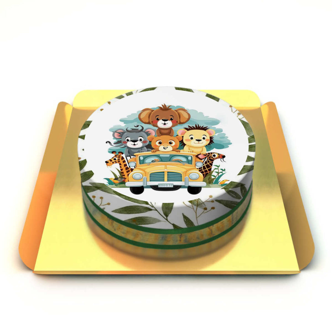 Safari Resimli Pasta