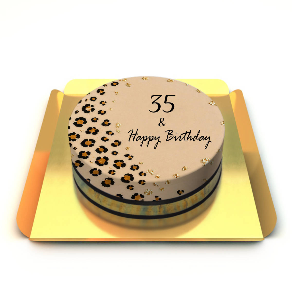 Leopar resimli pasta