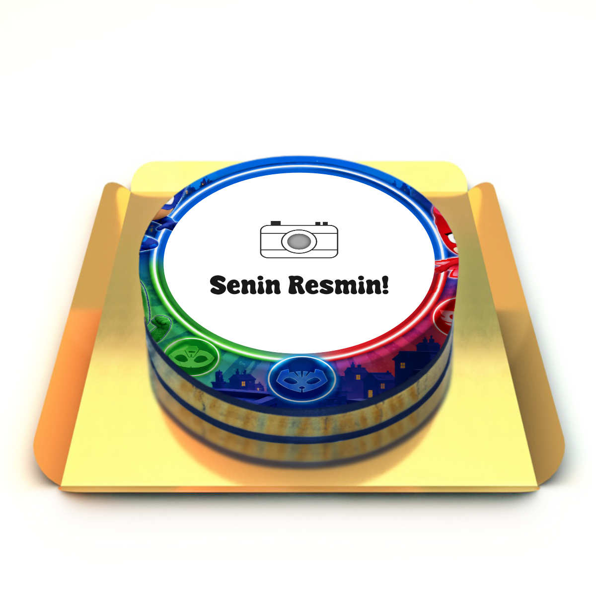 Pj Masks Temalı Pasta