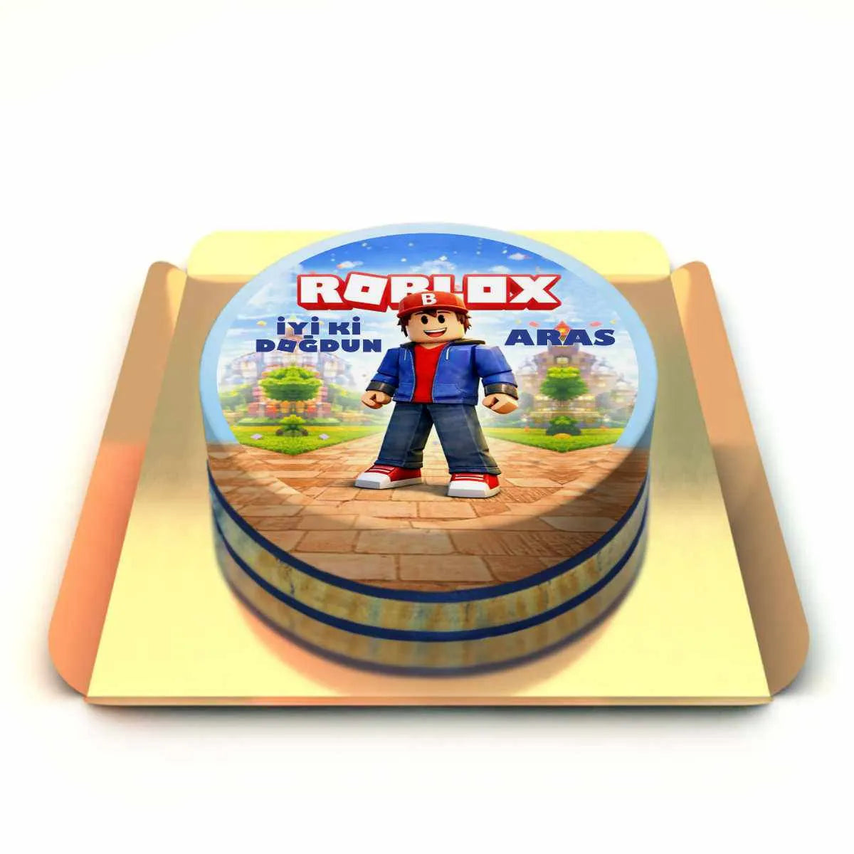 Roblox Temalı Pasta