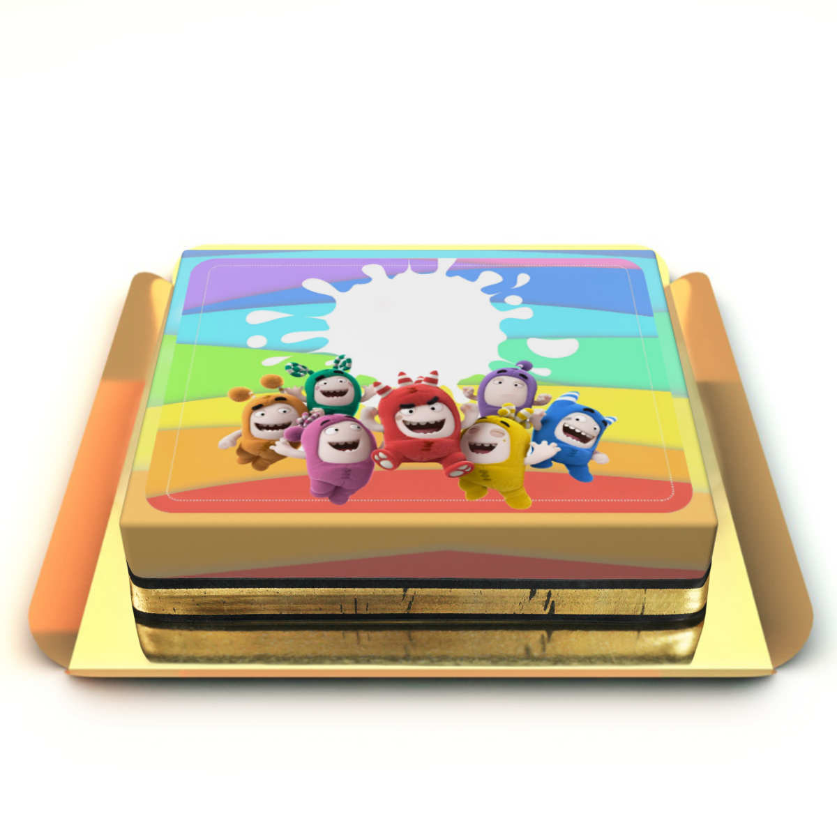 Oddbods Temalı Pasta
